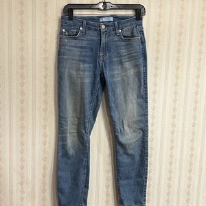 7 For All Mankind Indigo b(air) Denim